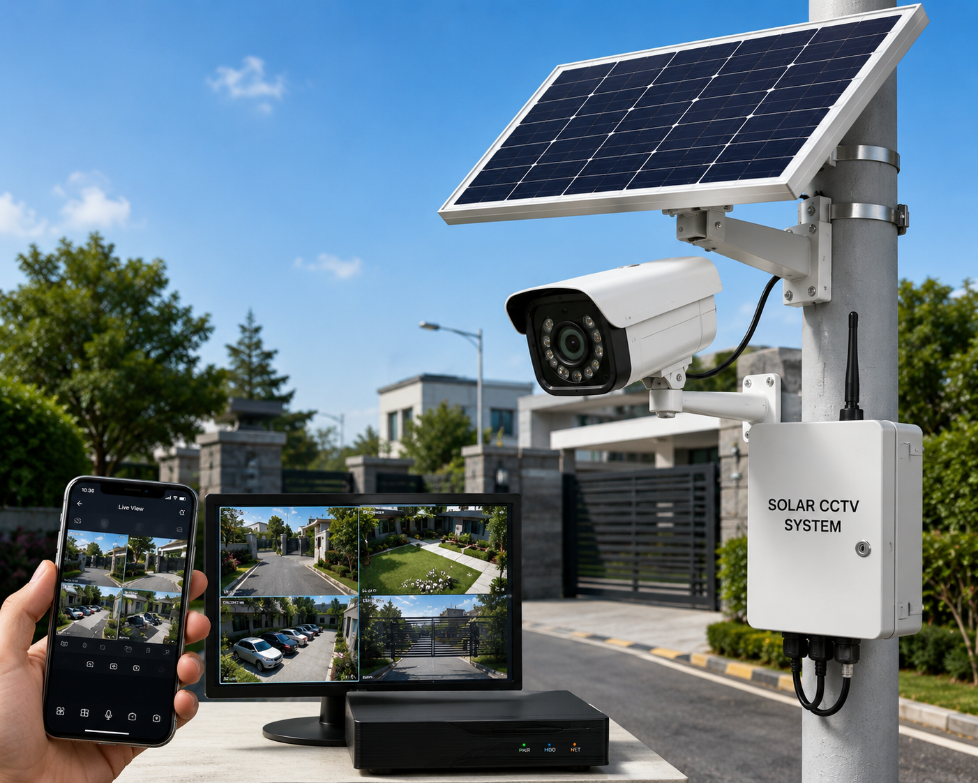 Solar CCTV