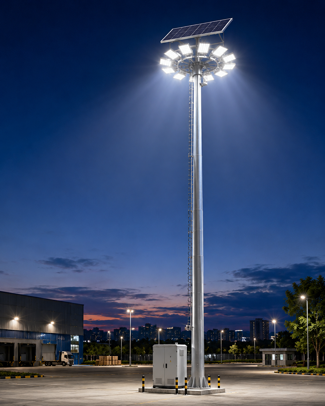 Solar High Mast