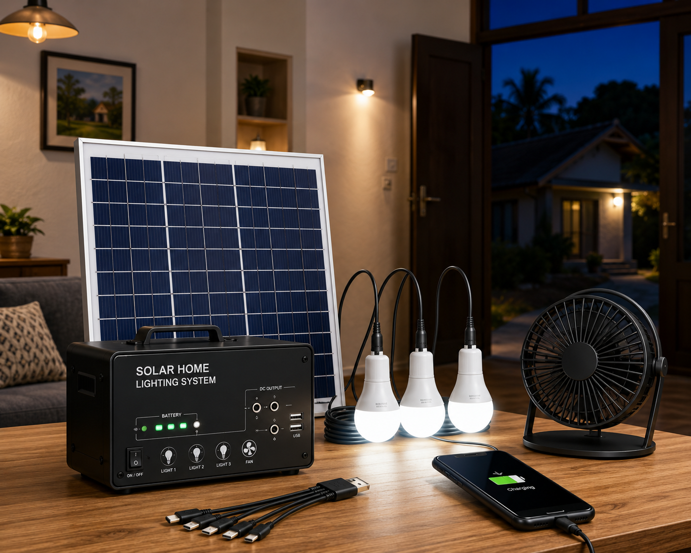 Solar Home Lighting