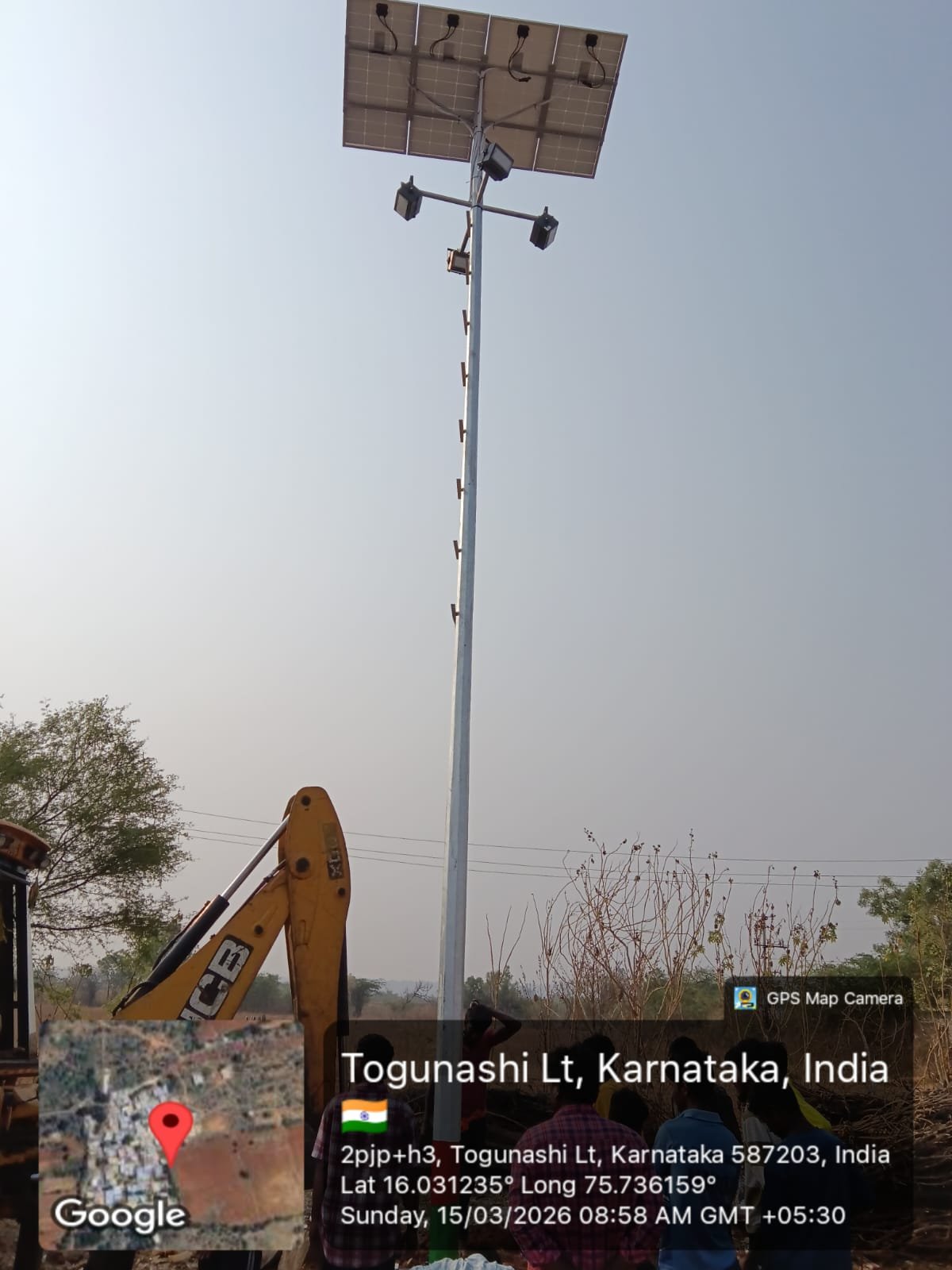 Solar High Mast
